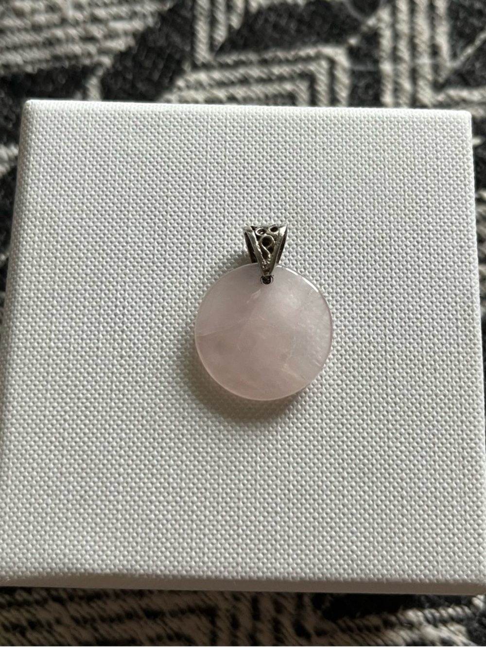 Pink Moonstone Pendant